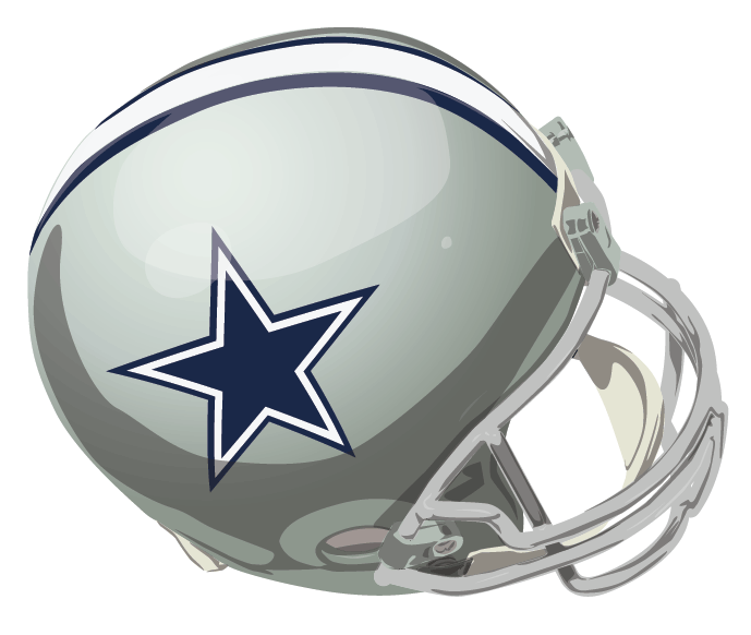 Dallas Cowboys 1967-1975 Helmet t shirts DIY iron ons